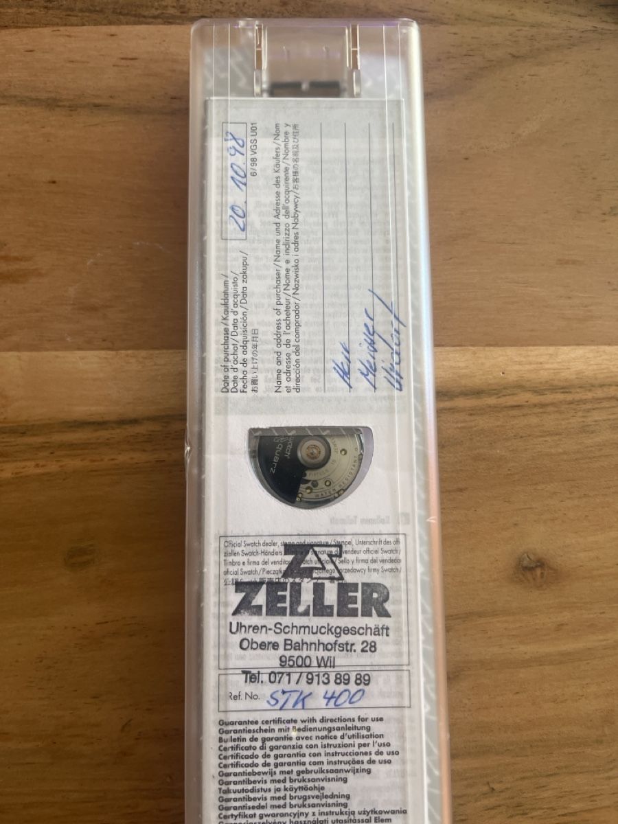 Swatch Uhren: Swatch autoquarz STK400 inkl. Originalbox – Neu (gemäss Beschreibung) aus St. Gallen von leo_5sv2 3