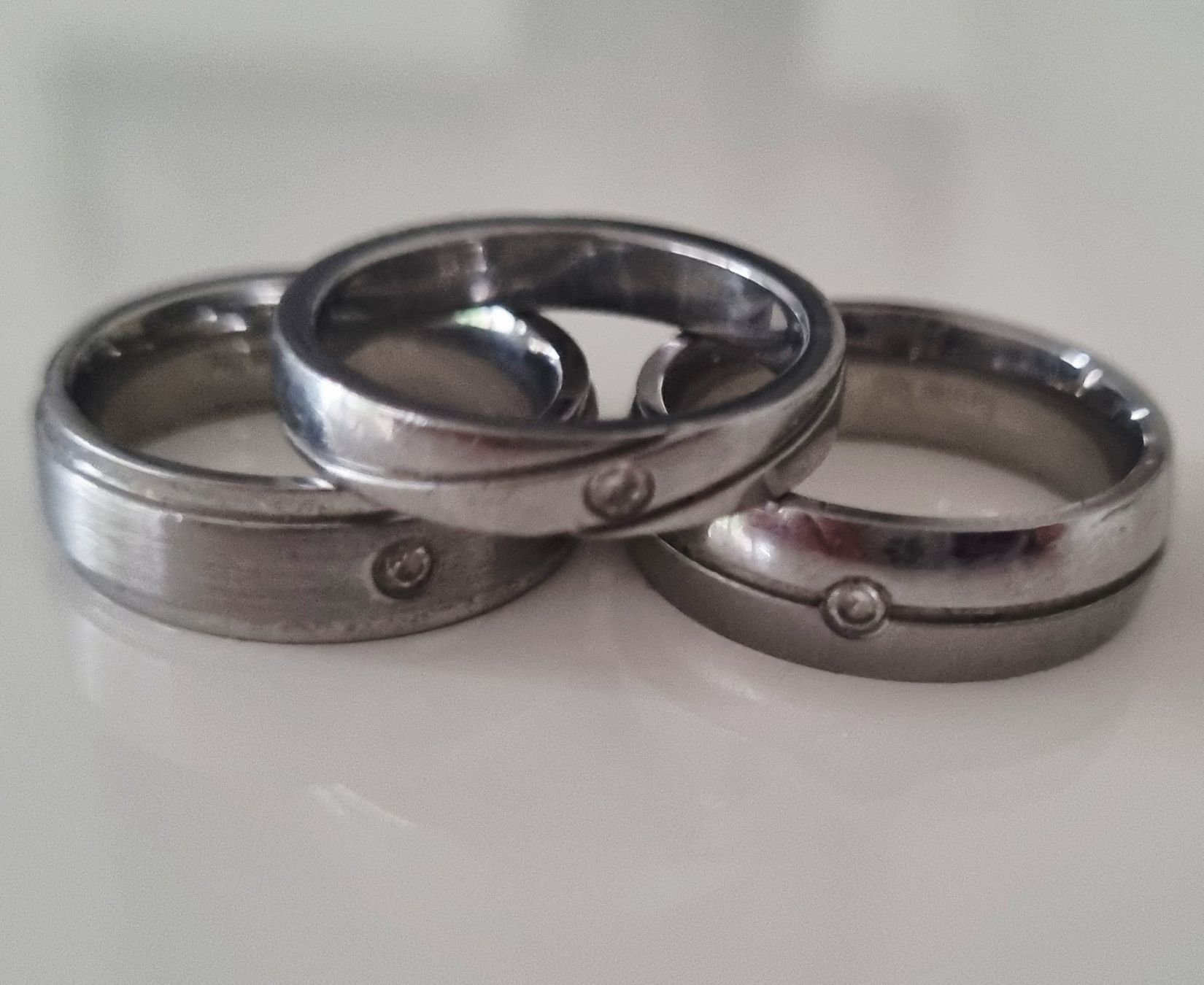 Bagues: Ring 3x Stainless Steel – D'occasion à Altstätten SG par priska2885