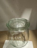 Weck Einmachglas mit Glasdeckel