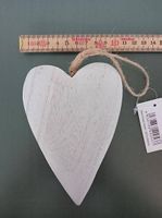 Shabby Chic Deko Herz aus Holz