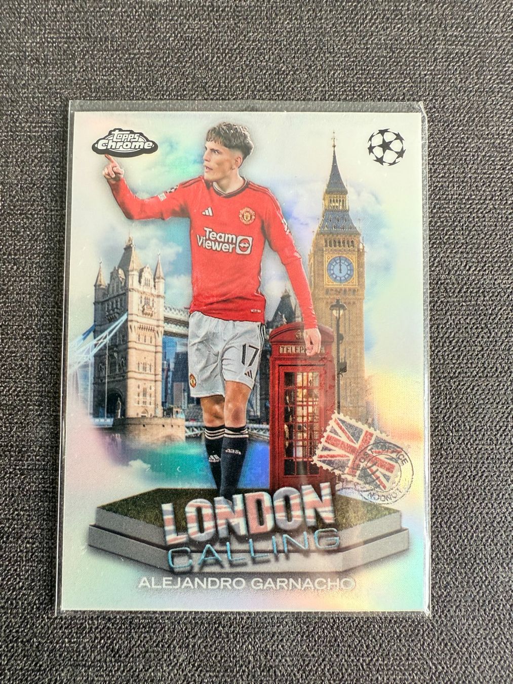 Topps Carte collezionabili: Topps Alejandro Garnacho Manchester United – Usato da Burgdorf venduto da Sports_Cards_3400