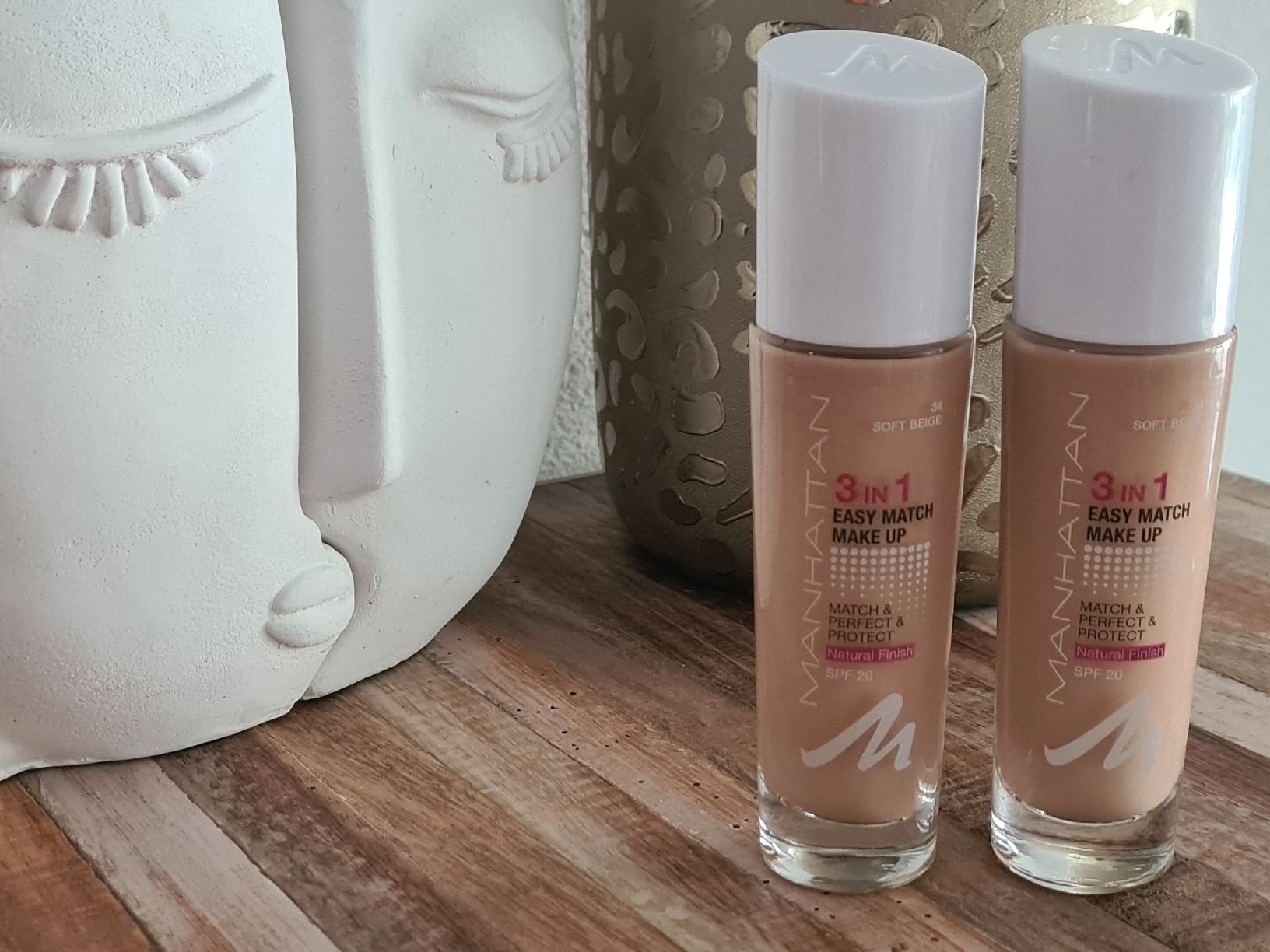 Make-up: (2 flacons) Fond teint crème "MANHATTAN"Soft Beige 34/SPF20 – Nuovo e nell'imballaggio originale da Etoy venduto da MyStyleMyMode 9