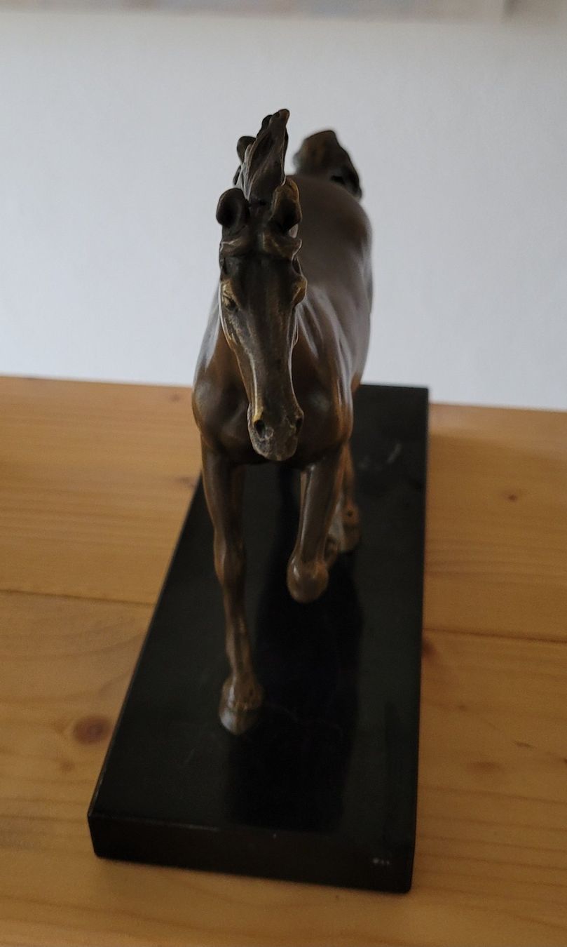 Sculture & Statue: Bronce / Bronze stolzes Pferd / Ross – Usato da Stüsslingen venduto da pati-king 1