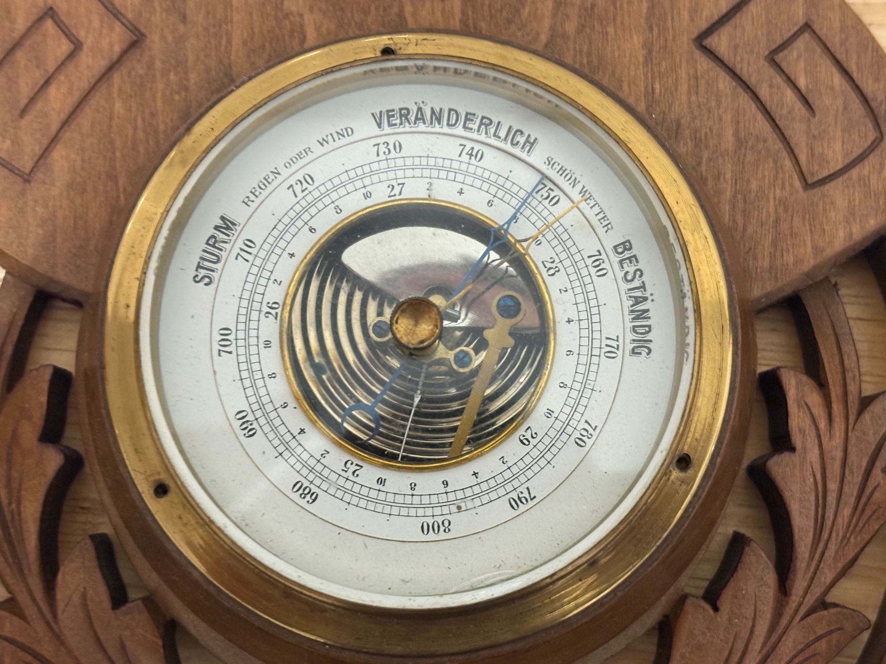 Altro per la casa: Antikes Thermometer Barometer Jugendstil – Nuovo (secondo la descrizione) da Frick venduto da Rukki 4