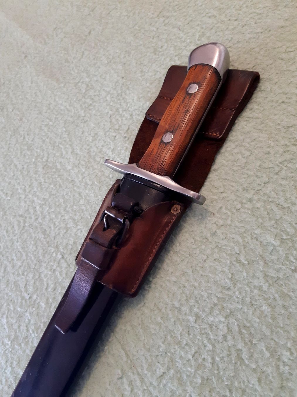 Schweizer Armee Stichwaffen: Faschinenmesser 1875/15 – Gebraucht aus Neuenkirch von STMK21 1