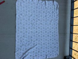 Baby Decke Sterne Weiss