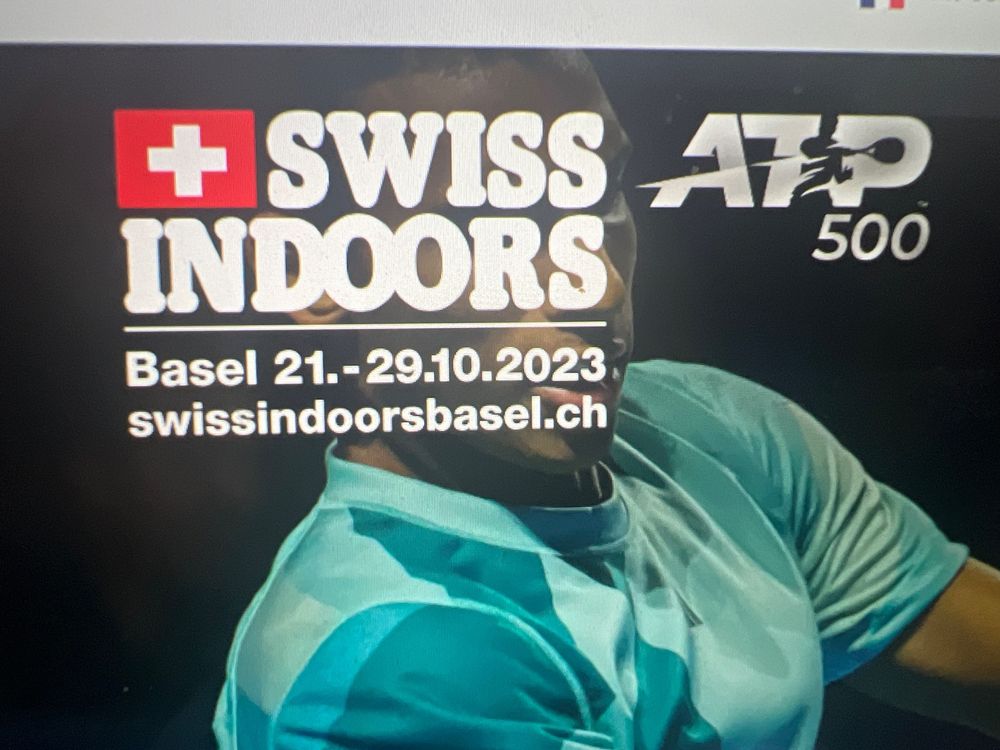 Swiss Indoors Basel 1/4 1 Ticket 27.10.23 Kategorie 2 Kaufen