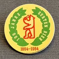 GURTEN BIER 100 JAHRE 1864-1964
