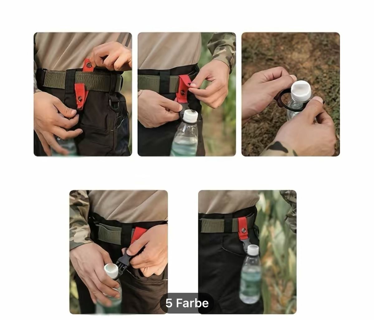 Wandhalterungen: Security PET Wasserflaschenhalter mit Gürtelclip – Neu und originalverpackt aus Gommiswald von AndrewsTopShop 2