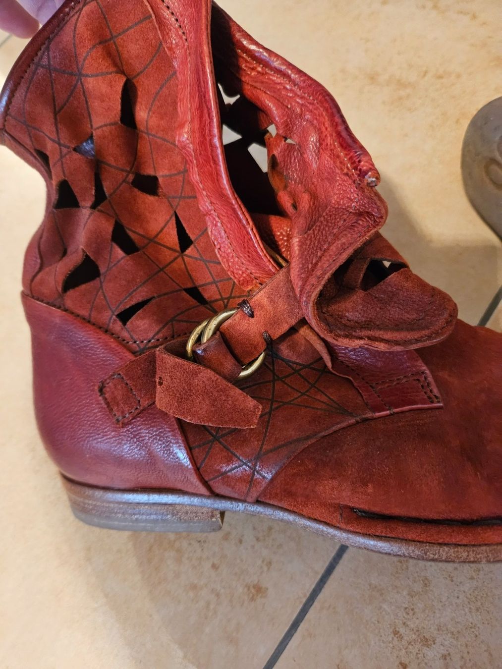 A.S.98 Scarpe da donna: A.S. 98 Wildleder Stiefelette – Usato da Steckborn venduto da suz_v2v6 3
