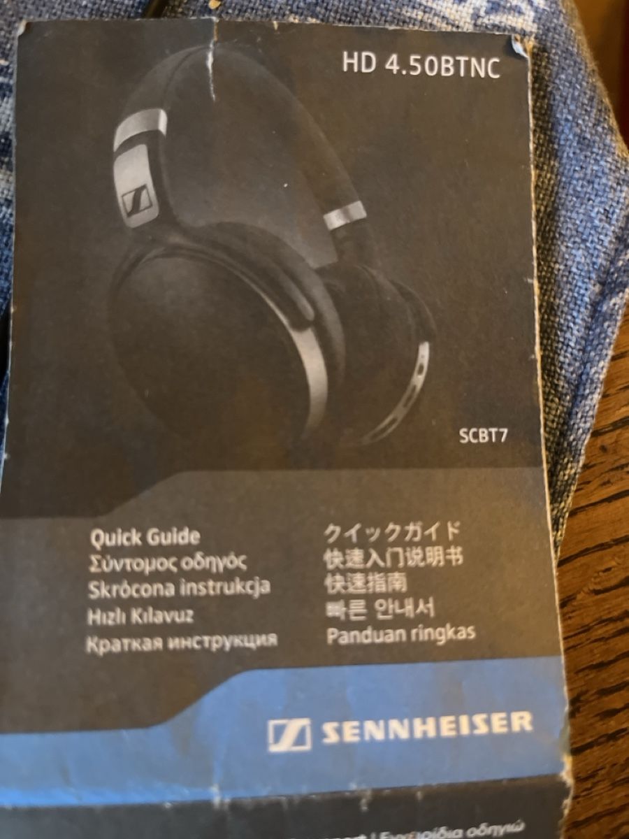 Sennheiser Cuffie: Sennheiser HD 4.50 BTNC Kopfhörer, Bluetooth, gebraucht, gut – Usato da Zürich venduto da m..bruhn