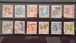Serie Postbeförderung 1986/89 komplett