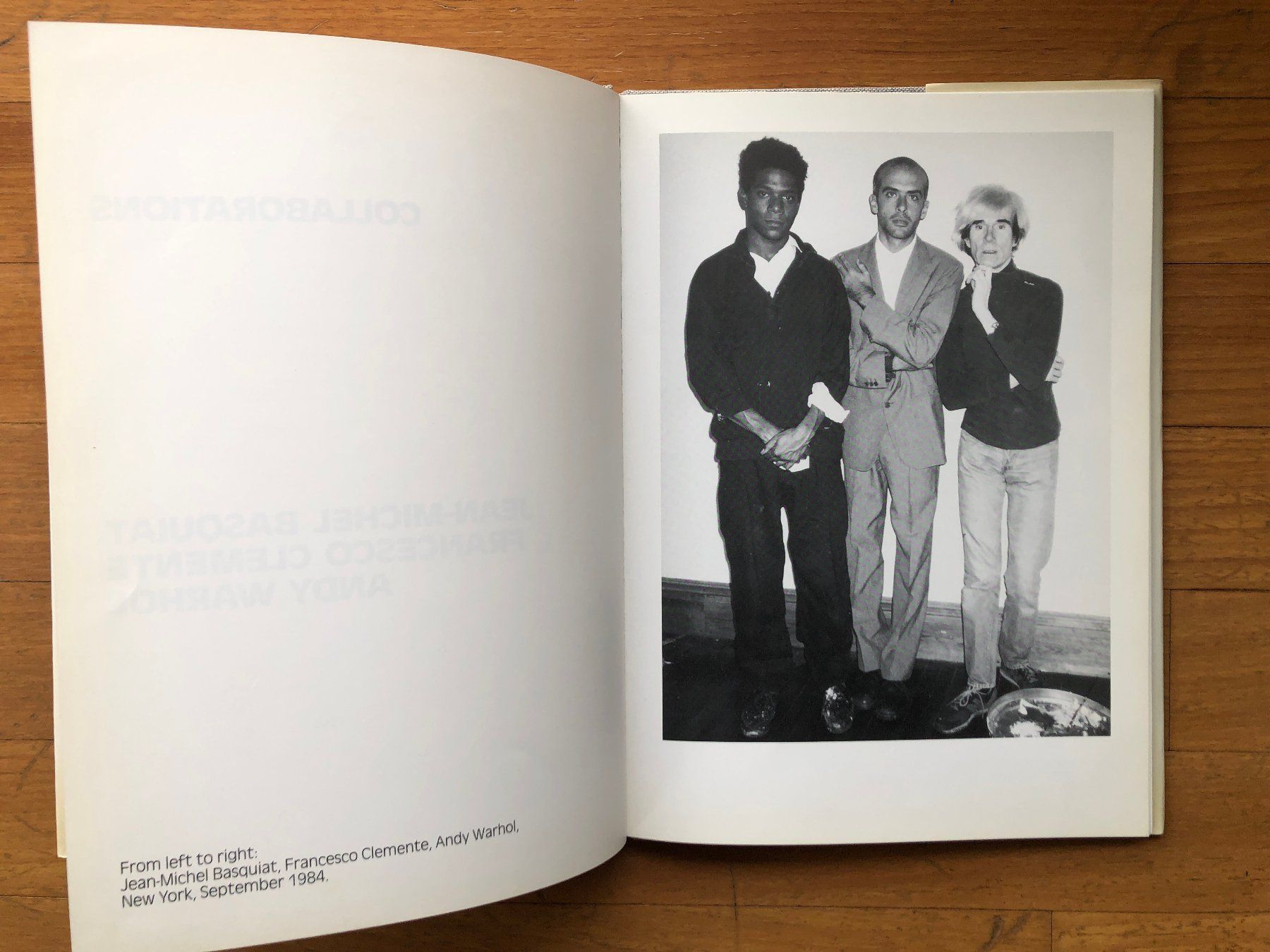 Libri: Kunst Buch: BASQUIAT, WARHOL, CLEMENTE - Collaborations – Usato da Lugano venduto da gio.yo 1