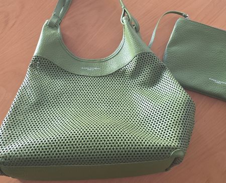 Gianni Chiarini Henkeltasche & Clutch grün NEU