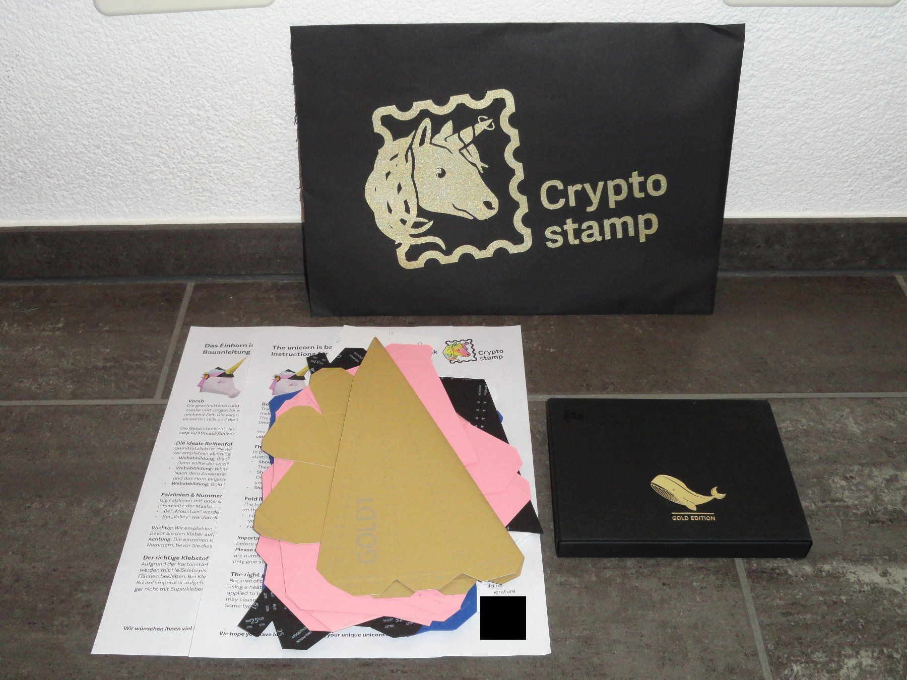 limitiert 1000 Stück: Crypto Stamp GOLDENER WAL +1g Echtgold (Neu und  originalverpackt) in Dagmersellen für CHF 949 – mit Lieferung auf Ricardo  kaufen