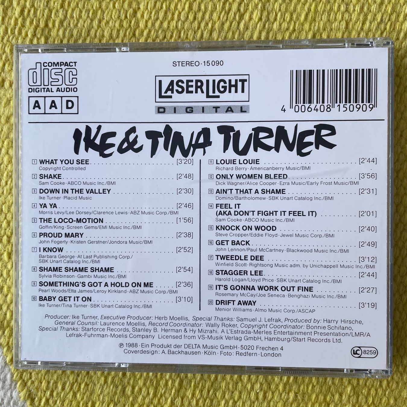 CD: IKE&TINA TURNER-PROUD MARY – Usato da Rorschacherberg venduto da CD-Roli 1