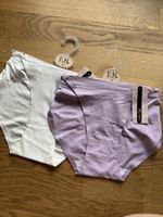 Slips M, neu mit Etikett, Lila und Weiss (2 Stk)