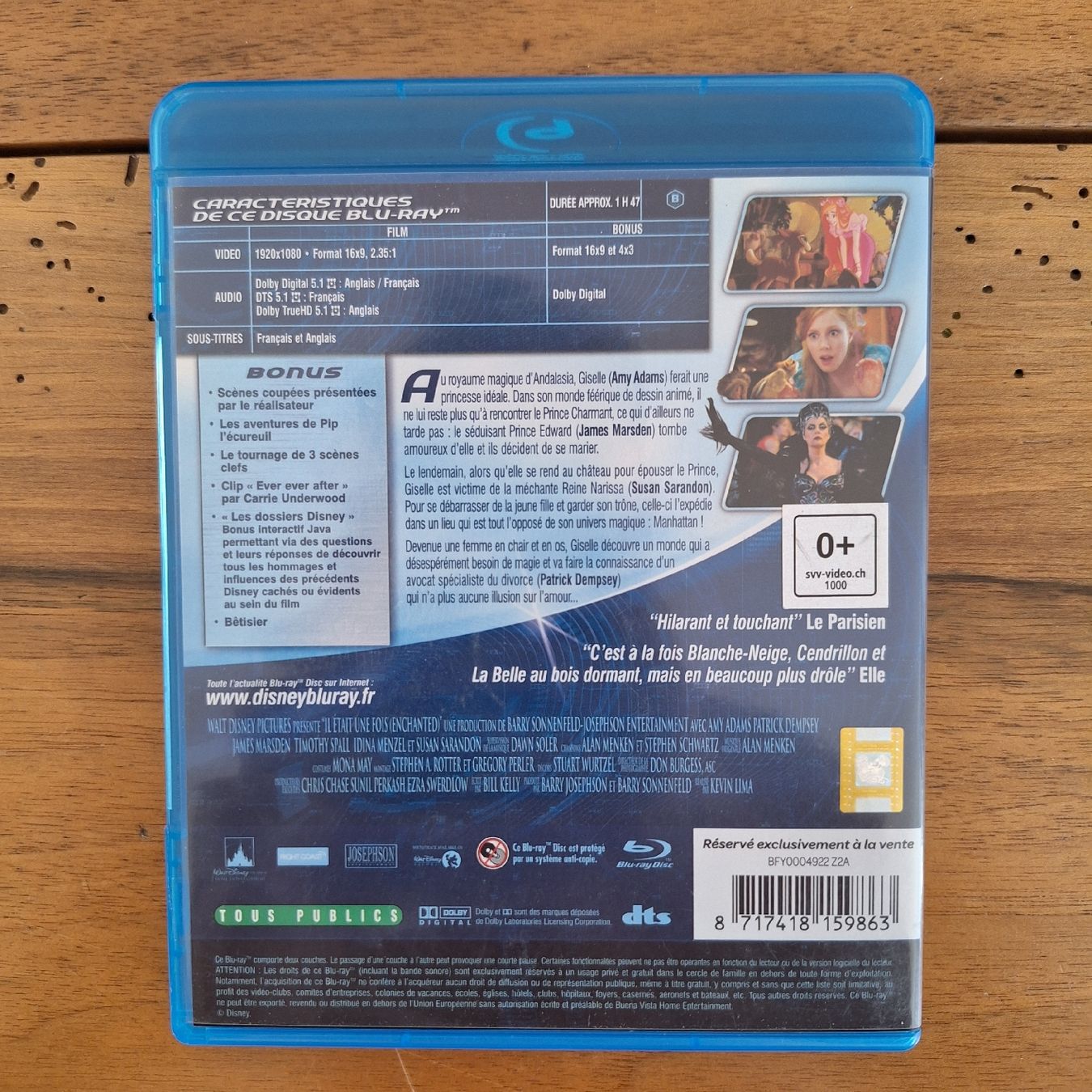 Tutti i DVDs: Il Était une Fois - Bluray – Usato da Porrentruy venduto da Ikoss 1