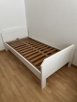 Bett weiss Lattenrost inklusive Guter Zustand