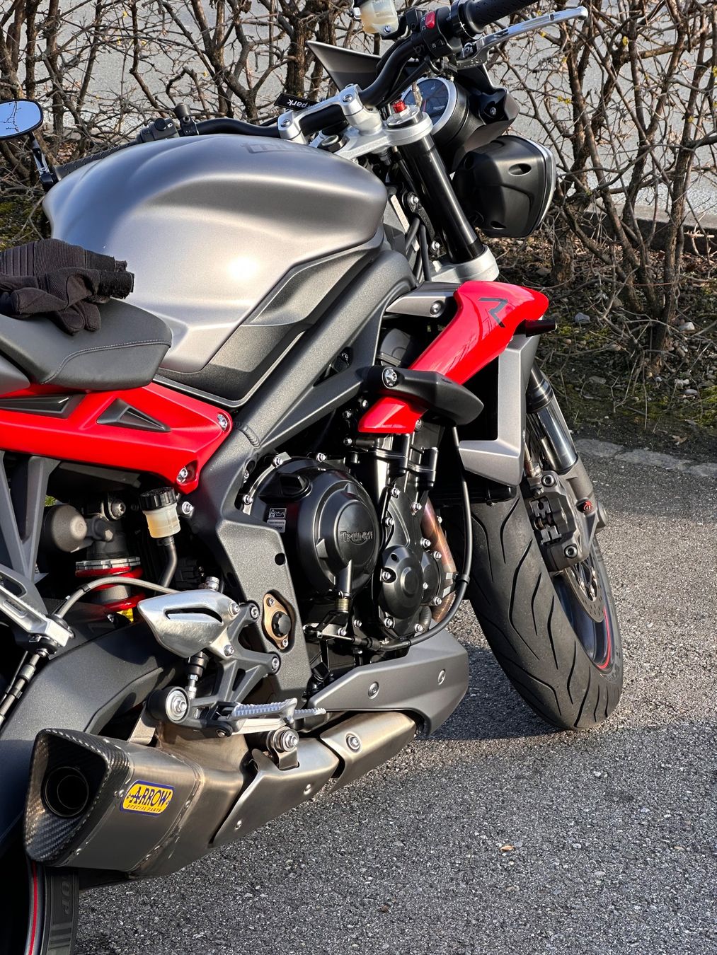 Triumph Route: Triumph street triple R – D'occasion à Ostermundigen par cercel.Ion 7