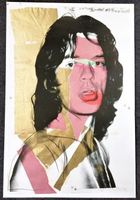 Andy Warhol - Mick Jagger Originalplakat‪