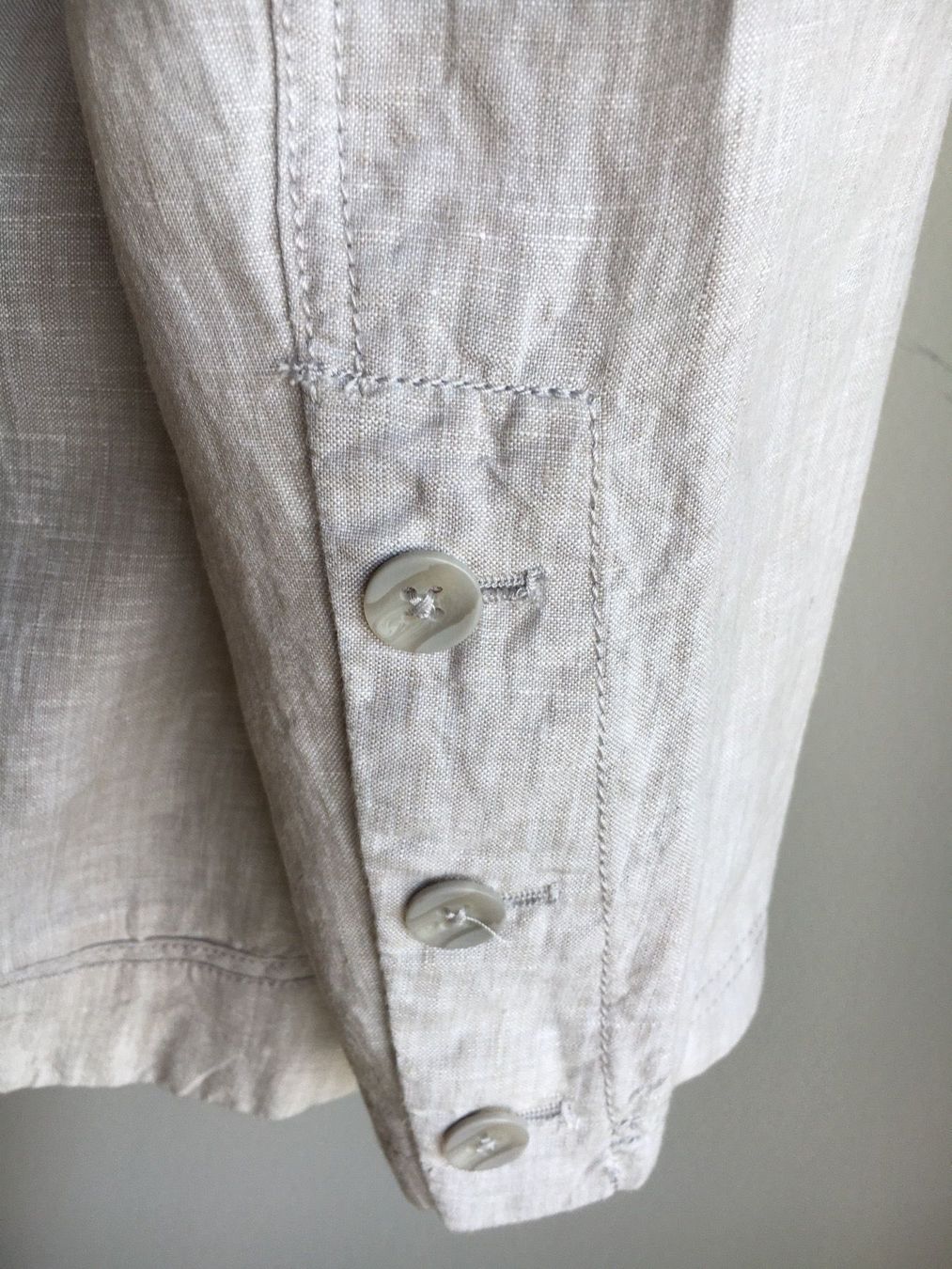 Completi & Tailleur: Olsen - Leinen Blazer / Jacke, grau, 40 – Nuovo (secondo la descrizione) da Luzern venduto da Jiggy_8898 5