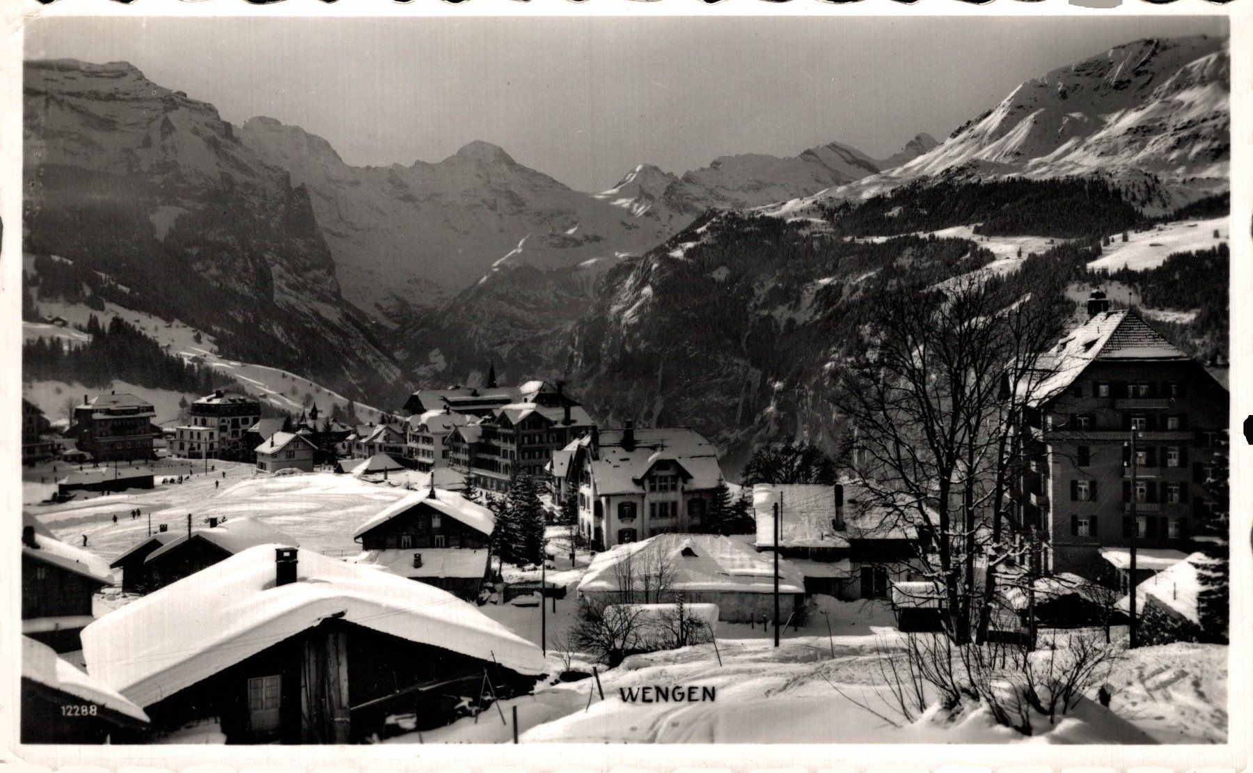 Cartoline postali: Wengen – Usato da Bronschhofen venduto da Astore