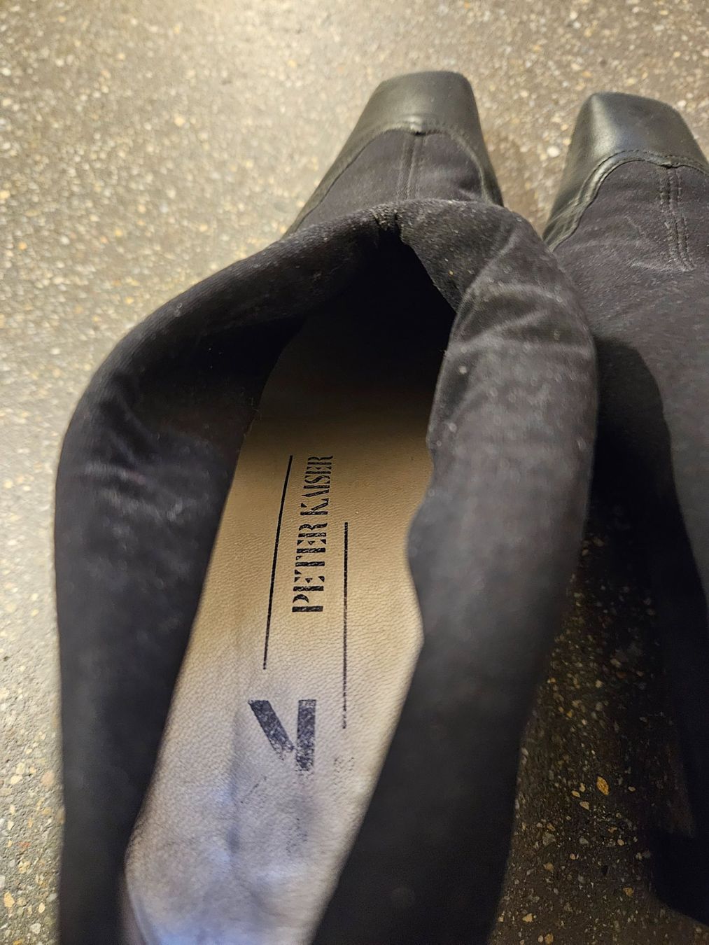Kaiser Scarpe da donna: Peter Kaiser Pumps, Gr. 6 / 38  Elegant Schwarz – Nuovo (secondo la descrizione) da Ormalingen venduto da nomolnoi 3