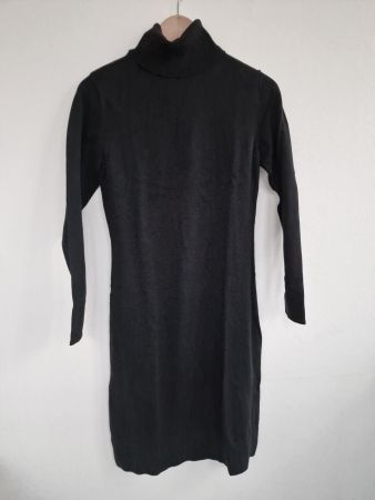Damen Strickkleid Heine Gr. 36 / S Schwarz - wie neu