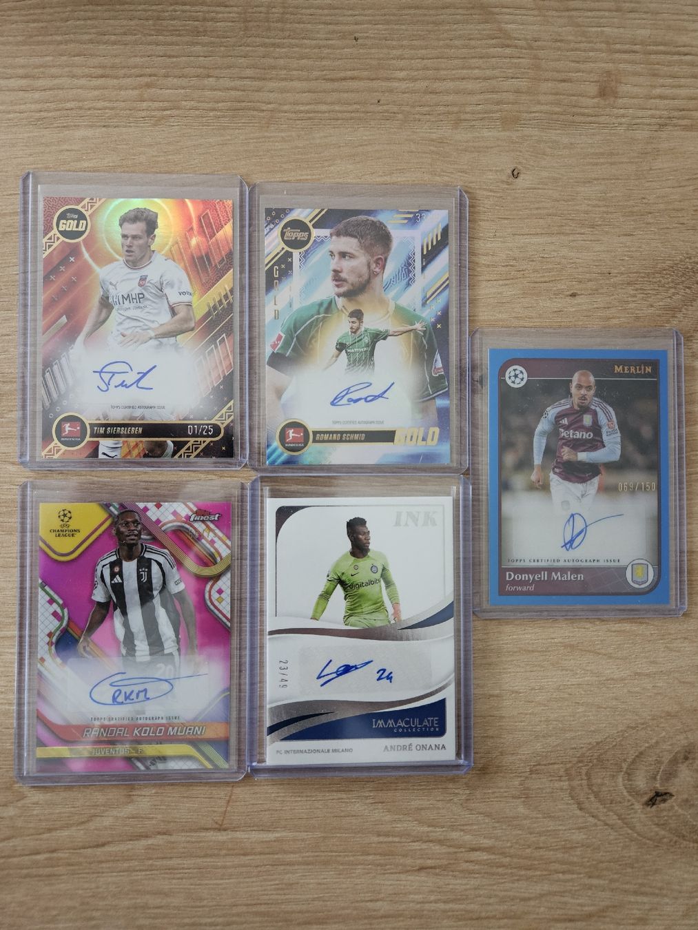 Topps Carte collezionabili: topps auto 5x – Nuovo (secondo la descrizione) da Rudolfstetten venduto da KingArabi