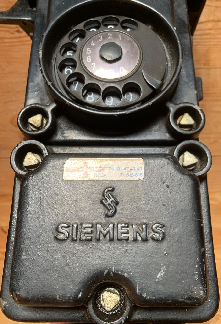 Siemens Telefoni: Grubentelefon Siemens explosionsgeschützt – Usato da Goldingen venduto da Bergler012 1