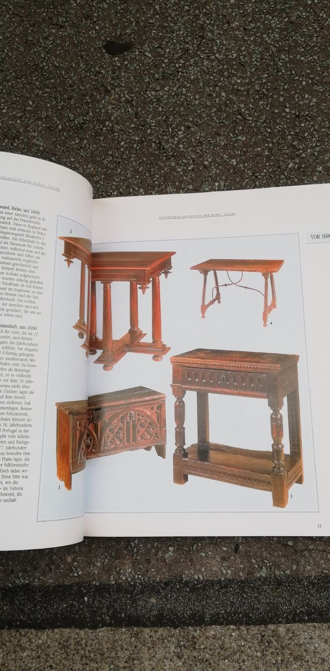 Libri: Tische - Illustrierte Geschichte der Möbel – Usato da Thun venduto da Matthias72 4