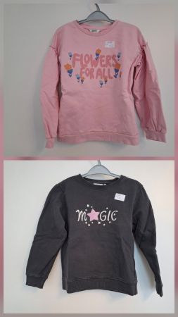 2x Pullover / Pulli Gr. 134 bzw. 134/140 von Kids