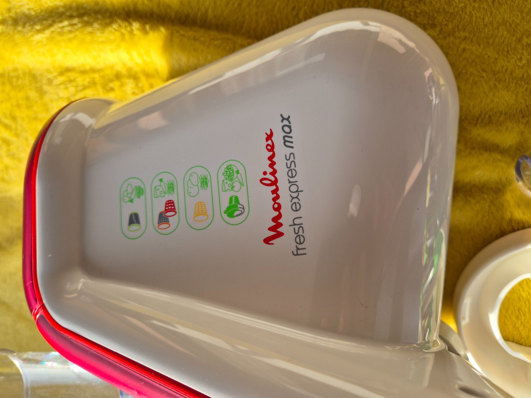 Moulinex Elettrodomestici da cucina: Moulinex Fresh Express Max râpe à légumes électrique – Usato da Monthey venduto da McAuthor 4
