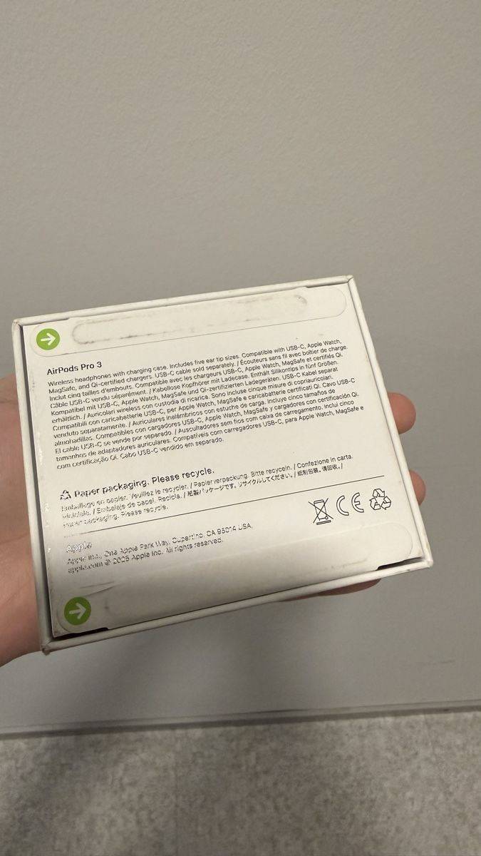 Apple Cuffie: Apple Airpods Pro 3 NEU – Nuovo e nell'imballaggio originale da Basel venduto da yoe_p8xd 1