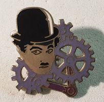 AA998 Pin Charlie Chaplin Dämonen & Wunder Moderne Zeit RAR