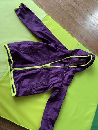 Veste Quechua violette/lime taille 5 ans printemps/été 55