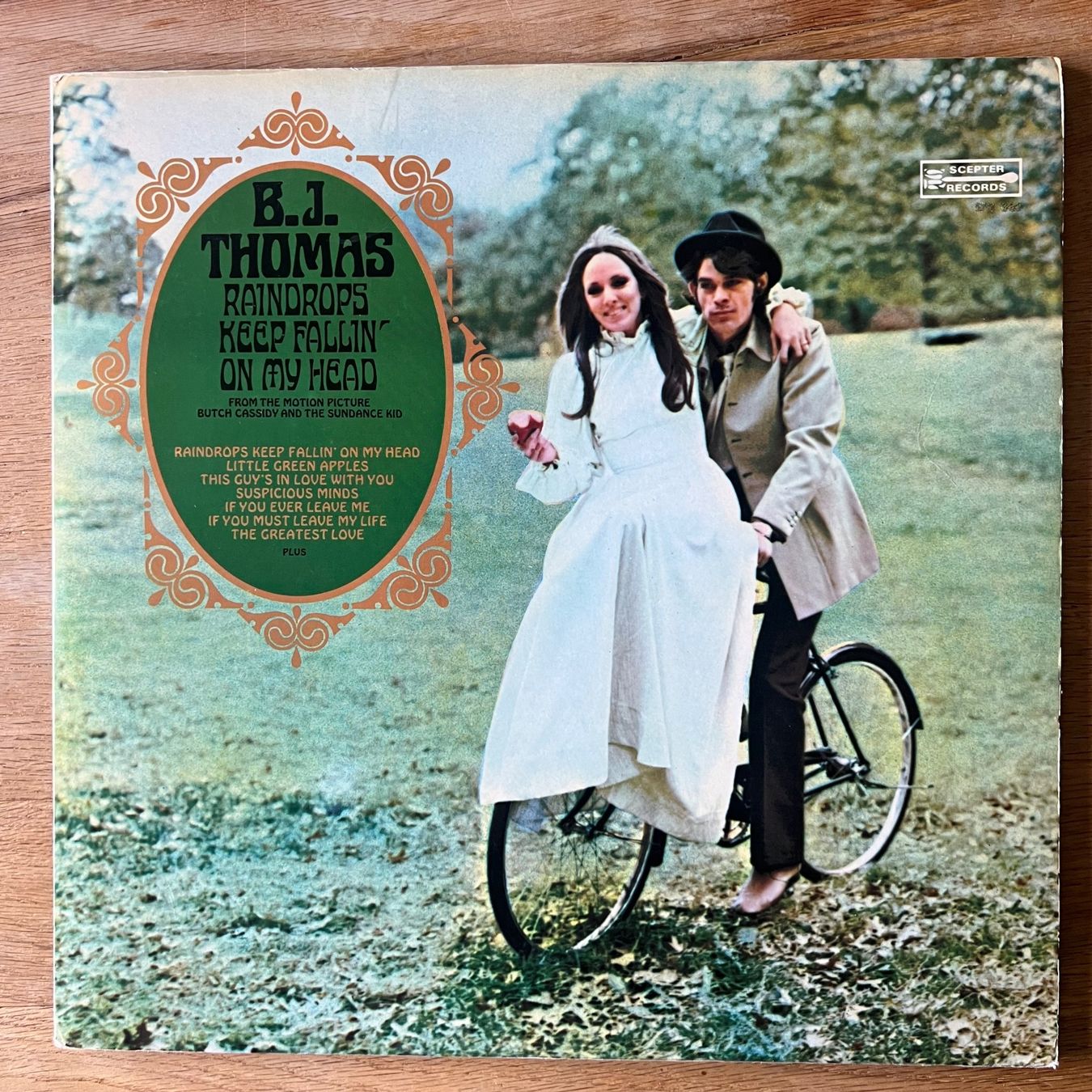 Schallplatten: B.J. Thomas - Raindrops Keep Fallin' On My Head / 1. D 1969 – Gebraucht aus Gais von soundcave57