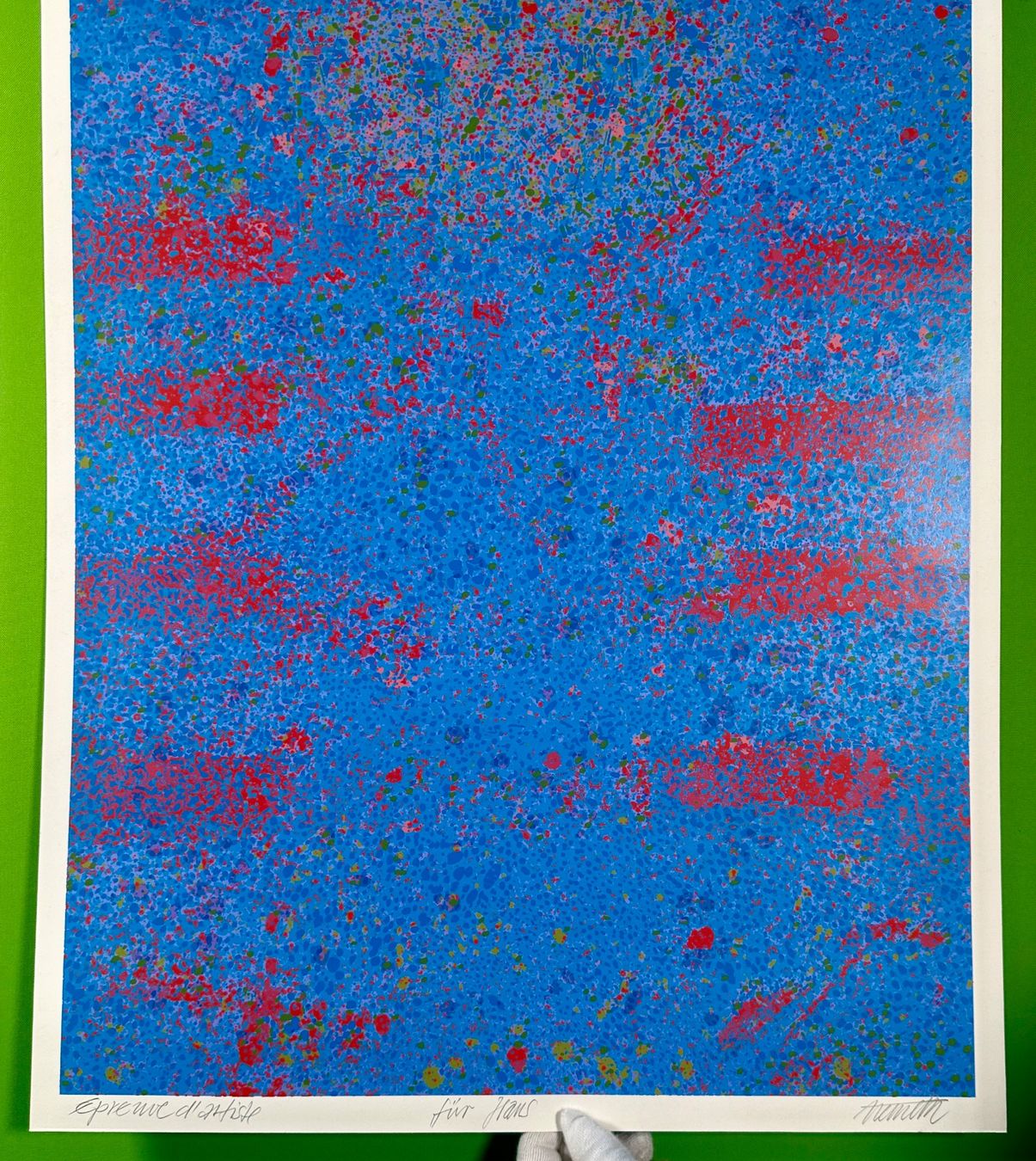 Grafiken & Lithographien: Grosse moderne Serigraphie – Gebraucht aus Horgen von eli_9xdn 2