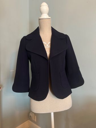 Hübscher navyblauer Blazer, 1 x getragen