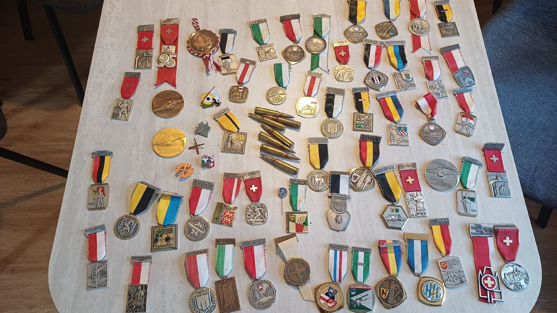 Medaillen: Lot Posten Medallien  – Gebraucht aus Flawil von Naphtali