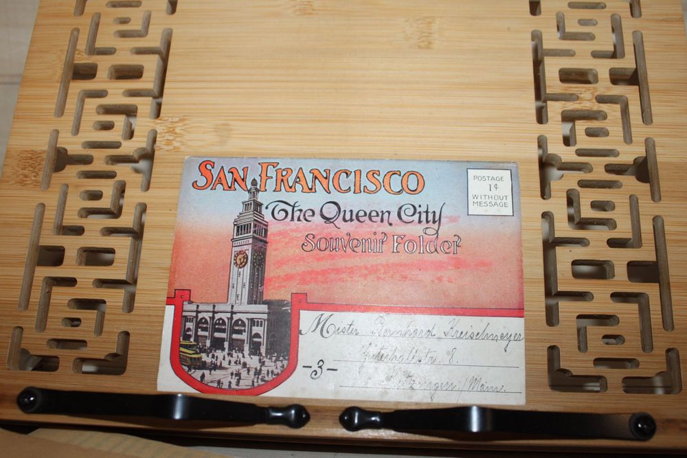 San Francisco - Souvenir Folder mit alten Ansichten (Gebraucht) in ...