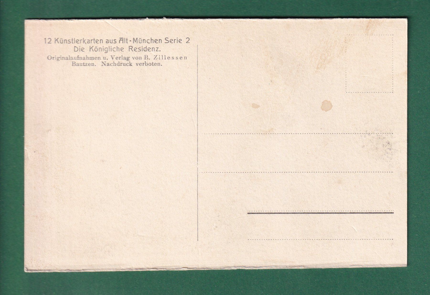 Cartoline postali: MÜNCHEN - Königsbau-Hof – Usato da Pully venduto da nicecards-shop 1