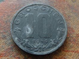 AUTRICHE  10  Groschen  1949