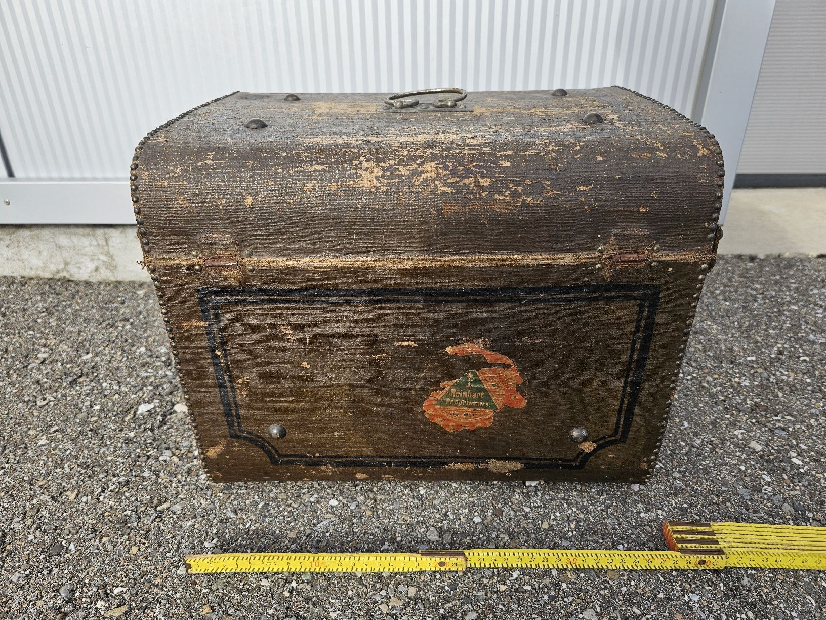 Valises de voyage: coffre ancien  – D'occasion à Pampigny par Calypso06 6