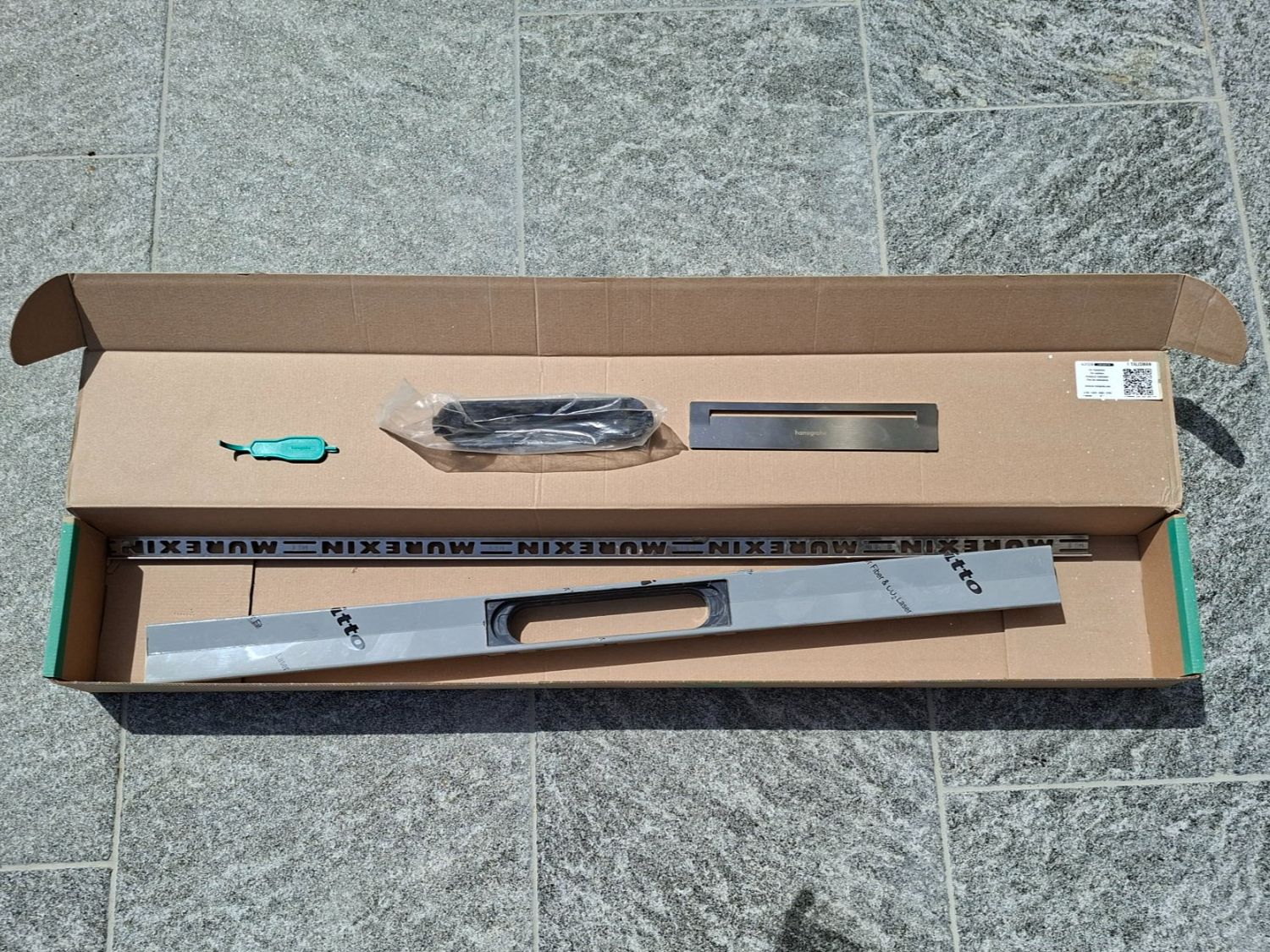 Docce: Hansgrohe RainDrain Flex 900 mm - Duschrinne NEU – Nuovo e nell'imballaggio originale da Therwil venduto da reiviloregne