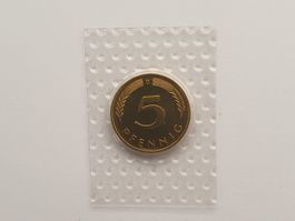 5 Pfennig 2001 D Stgl