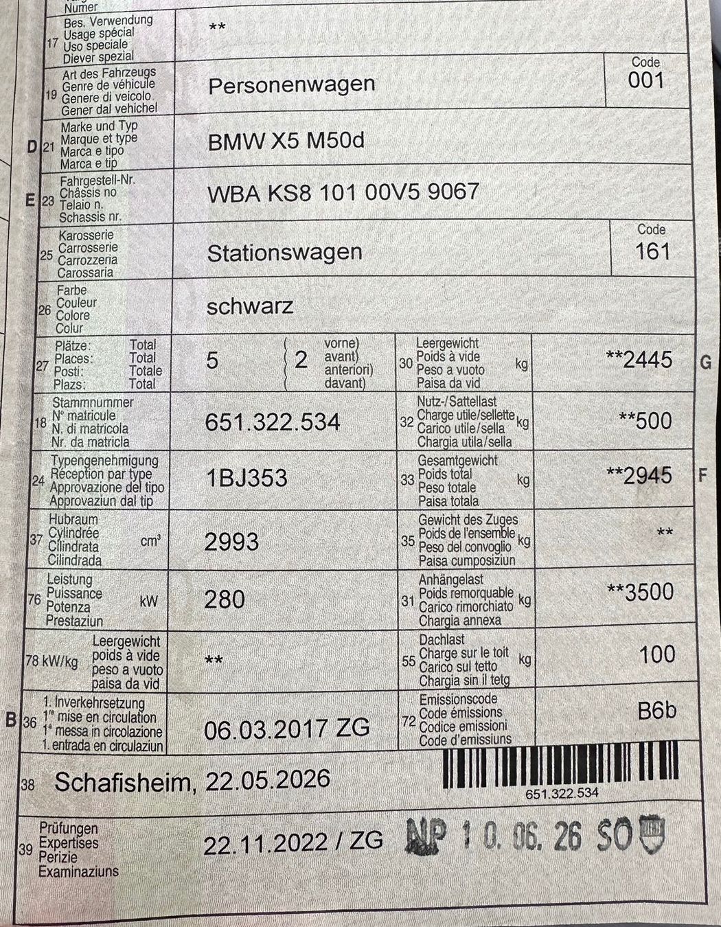BMW Autos: Bmw x5 – D'occasion à Burg AG par Rl-2390 8