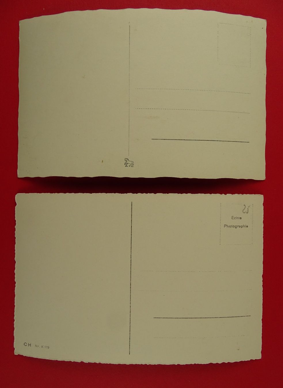 Cartoline postali: KINDER, 4 KITSCHKARTEN, FOTOS – Usato da Grüningen venduto da Kartenlaube 4