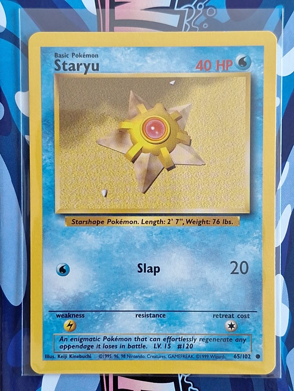 Pokémon Carte collezionabili: Staryu - Sterndu Base Set - Basis - Unlimited – Usato da Altstätten SG venduto da GGsGameshop